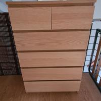 Cassettiera da camera MALM