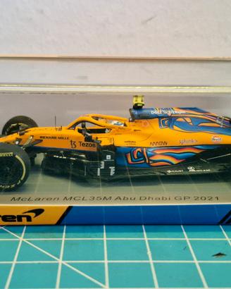 spark model meclaren 2021 abu dhabi 1/43
