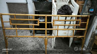 spalliere letto in vimini