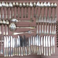 75 posate PLACCATE argento 800