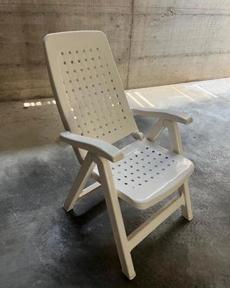 Set 4 Poltrone SCAB Sdraio Pieghevoli Giardino
