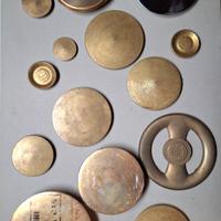 Lotto di Spartifiamma in ottone per cucine