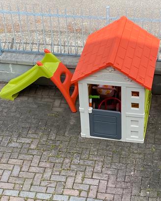 Casetta +scivolo Smoby seminuovi