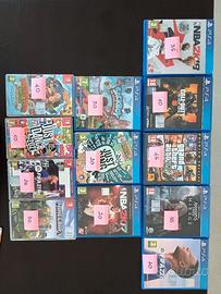 videogiochi PS4 e Nintendo switch