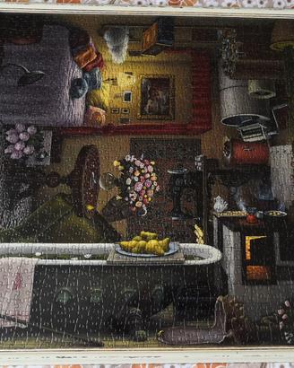 Puzzle quadro d'arredo 4 stanze