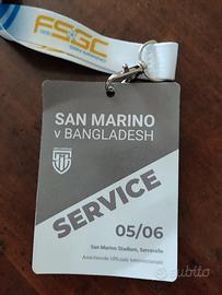 Sport Calcio San Marino - Bangladesh pass