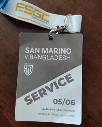 Sport Calcio San Marino - Bangladesh pass