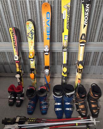 Scii bambino da 3 a 12 anni