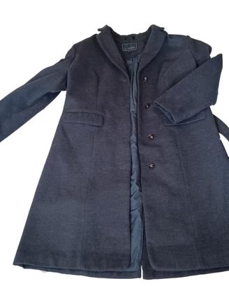 cappotto lungo grigio taglia forte come nuovo
