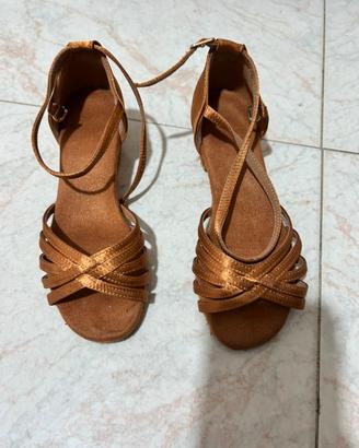 Scarpe danza latina bambina