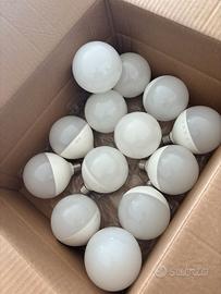 13 Lampadine led  globo IKEA luce calda
