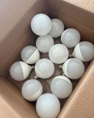 13 Lampadine led  globo IKEA luce calda