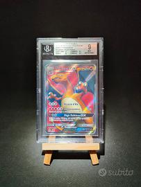 Carta Pokemon Charizard GX Sm60 Ita BGS 9 no PSA 