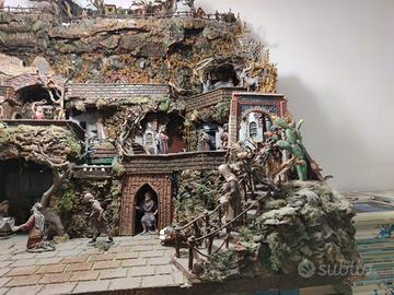 Magnifico Presepe Artigianale Tradizionale