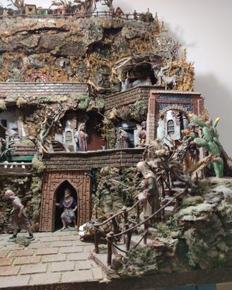 Magnifico Presepe Artigianale Tradizionale