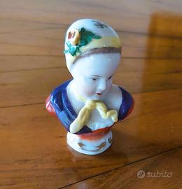 Antica Porcellana Chelsea Dipinta A Mano