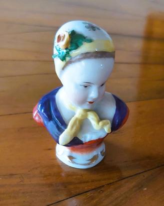 Antica Porcellana Chelsea Dipinta A Mano