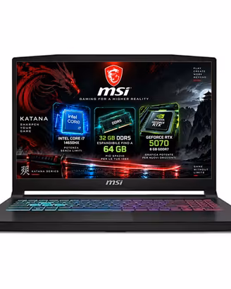 MSI GAMING NOTEBOOK CORE 7 14650HX 32GB  RTX 5070