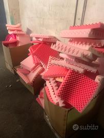 Pannelli fonoassorbenti 30 × 30 color rosa