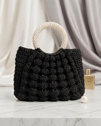 borsa fatta a mano all' uncinetto 