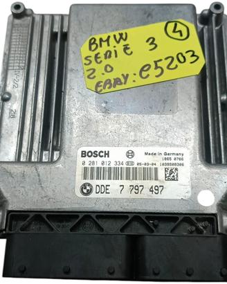 CENTRALINA MOTORE BMW Serie 3 E90 Berlina 02810123