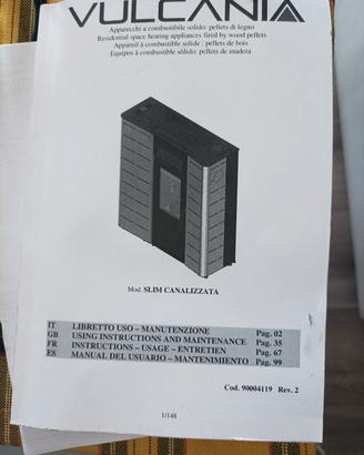stufa a pellet Vulcanica 