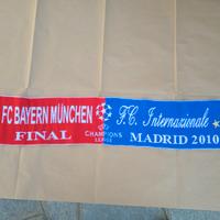 VECCHIA SCIARPA "BAYERN MUNCHEN-INTER" MADRID 2010
