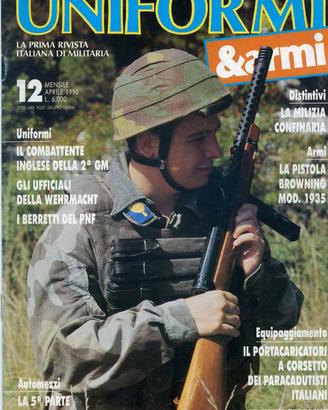 Uniformi e armi n. 12,13,14,15,16,17  albi usati