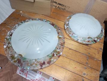 2 Plafoniere da soffitto