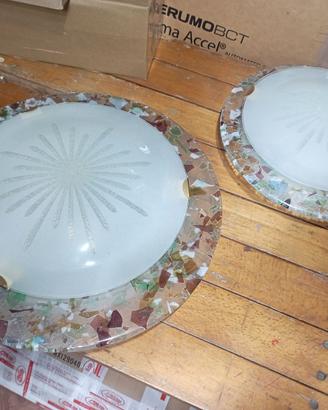 2 Plafoniere da soffitto