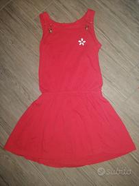 Vestitino rosso per bambina 10-11 anni