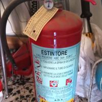 Estintore 6 kg polvere