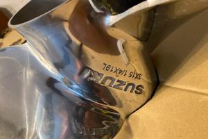 Coppia eliche originali Suzuky 3x15 1/4x 19 (L-R)