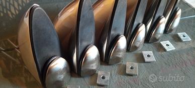 Reggimensole x vetro grandi 11 cm., usate.