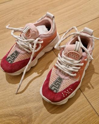 Versace sneakers rosa n.30