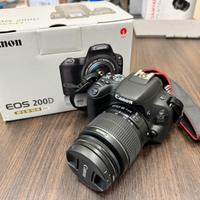 Canon EOS 200D EF-S 18-55 III KIT