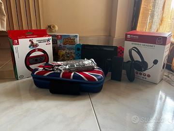 NINTENDO SWITCH+GIOCHI ANCHE DIGITALI +ACCESSORI