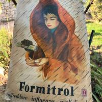 Cartello pubblicitario vintage Formitrol anni ’50