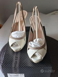 Scarpe Décolleté Avorio-Les Venues-nr.37