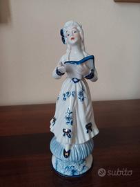 Statuetta Vintage in stile Riccocò - Capodimonte