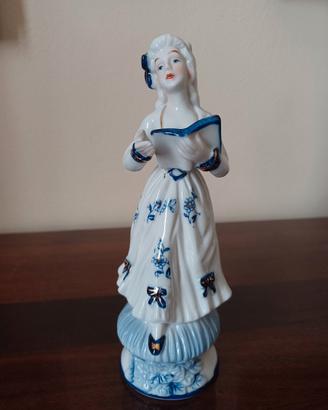 Statuetta Vintage in stile Riccocò - Capodimonte