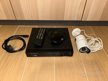 Kit videosorveg. DVR + 4 telecamere DA TESTARE