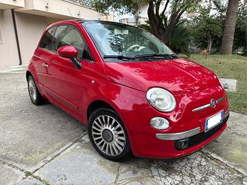 Fiat 500 rossa 1.2 benzina – 121.000 km