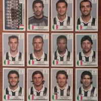 lotto 12 figurine Panini Juventus Champions League