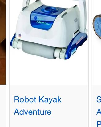 robot piscina professionale kayak