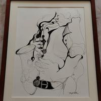 disegno su china Angelo Tassi '70