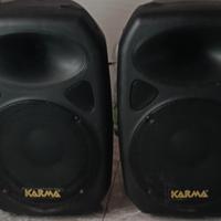 Coppia casse Karma attive