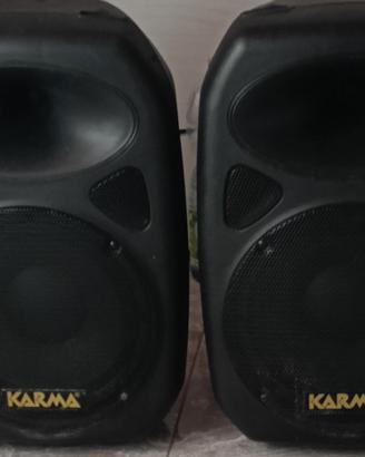 Coppia casse Karma attive
