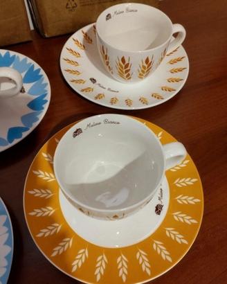 2 Tazze + 2 piattini Mulino Bianco