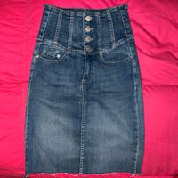 Gonna e denim vita alta Tally Weijl tg.34